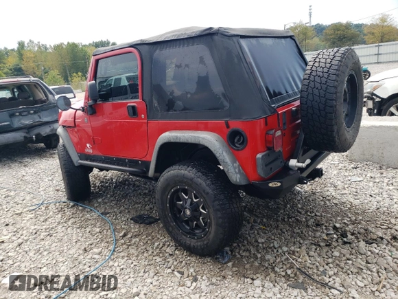 2004 Jeep Wrangler Sport with VIN 1J4FA49S14P747441, listed as a Copart auction lot 69425514 with 137,150 mi miles and Non Repairable. Bid and sale history available at carsss.com. Image 2.