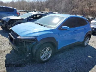 2022 Hyundai Kona SE with VIN KM8K2CAB3NU866257, listed as a Copart auction lot 50492495 with 87,763 mi miles and Salvage Title. Bid and sale history available at carsss.com. Image 1.