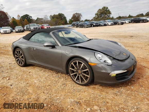 2014 Porsche 911 Carrera with VIN WP0CA2A95ES140592, listed as a Copart auction lot 78244214 with 50,166 mi miles and Salvage Title. Bid and sale history available at carsss.com. Image 4.
