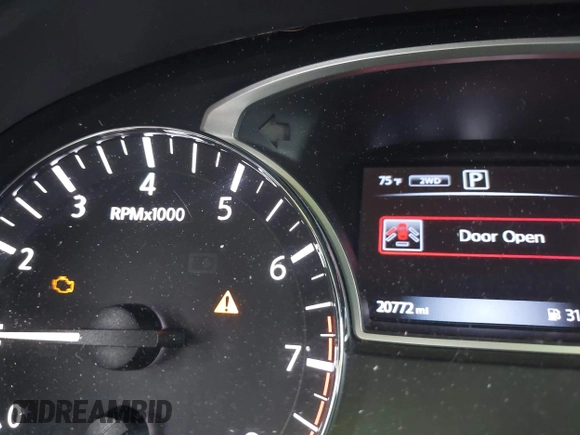 2017 Nissan Pathfinder Platinum with VIN 5N1DR2MM4HC611235, listed as a IAAI auction lot 42203255 with 20,772 mi miles and . Bid and sale history available at DreamBid. Image 16.