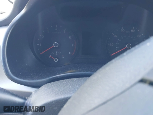 2022 Kia Rio S with VIN 3KPA25AD5NE443465, listed as a IAAI auction lot 41230852 with 20,460 mi miles and . Bid and sale history available at DreamBid. Image 7.