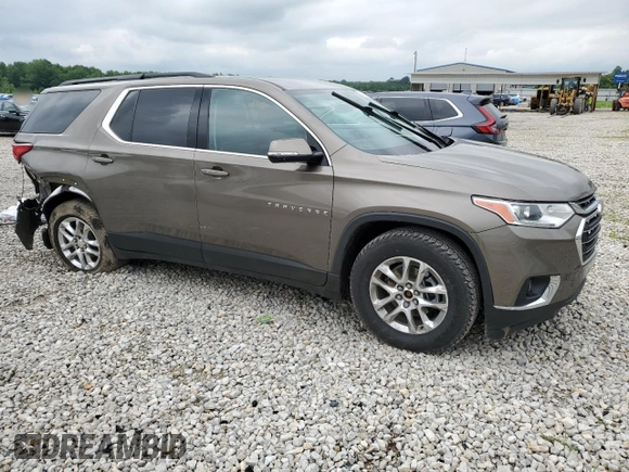 2020 Chevrolet Traverse LT Cloth with VIN 1GNERGKW9LJ125879, listed as a Copart auction lot 58042665 with 119,404 mi miles and Salvage title. Bid and sale history available at DreamBid. Image 4.