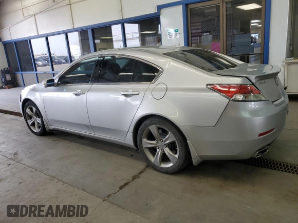 2012 Acura TL Tech Auto with VIN 19UUA9F5XCA004286, listed as a Copart auction lot 52723415 with 164,498 mi miles and Salvage Title. Bid and sale history available at carsss.com. Image 2.