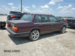 1989 Volvo 760 z VIN YV1GA8748K0068031, wystawiony jako Copart lot #62872354 z przebiegiem 162 923 mil mil oraz Tytuł czysty. Historia ofert i sprzedaży dostępna na DreamBid. Obrazek 3.