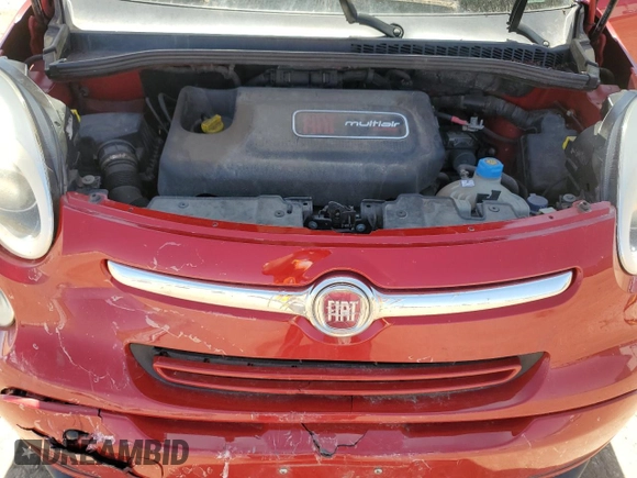 2014 FIAT 500L Easy with VIN ZFBCFABHXEZ023859, listed as a Copart auction lot 51798105 with 152,309 mi miles and Salvage Title. Bid and sale history available at carsss.com. Image 11.