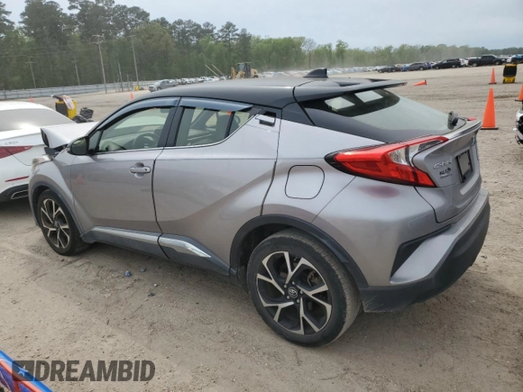 2019 Toyota C-HR XLE with VIN JTNKHMBX3K1024739, listed as a Copart auction lot 50888505 with 37,759 mi miles and Salvage Title. Bid and sale history available at DreamBid. Image 2.