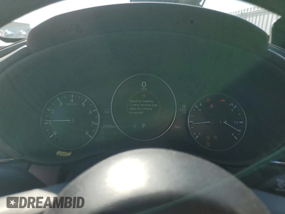 2023 Mazda CX-30 S Premium with VIN 3MVDMBDM6PM525178, listed as a Copart auction lot 54330005 with 21,670 mi miles and Salvage title. Bid and sale history available at DreamBid. Image 9.