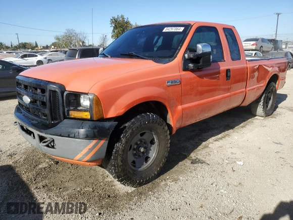 2007 Ford F-250 XL with VIN 1FTSX20517EA34246, listed as a Copart auction lot 84297064 with 279,076 mi miles and Clean title. Bid and sale history available at DreamBid. Image 1.