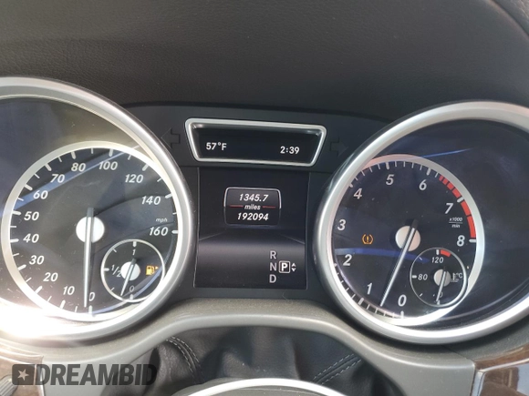 2014 Mercedes-Benz GL 450 with VIN 4JGDF7CEXEA272813, listed as a Copart auction lot 52859635 with 192,094 mi miles and Salvage title. Bid and sale history available at DreamBid. Image 9.