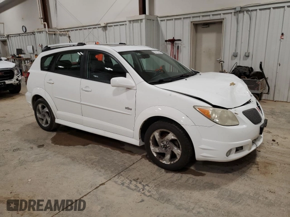 2006 Pontiac Vibe with VIN 5Y2SL65836Z433804, listed as a Copart auction lot 52313385 with 158,859 mi miles and Non Repairable. Bid and sale history available at carsss.com. Image 4.