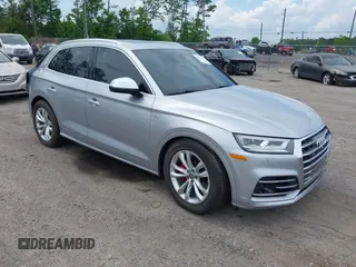 2018 Audi SQ5 Prestige z VIN WA1C4AFYXJ2180768, wystawiony jako IAAI lot #42227490 z przebiegiem 75 120 mil mil oraz . Historia ofert i sprzedaży dostępna na DreamBid. Obrazek 1.