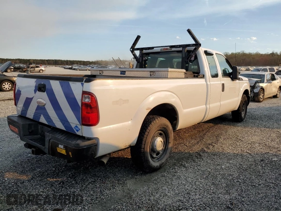 2012 Ford Super Duty F-250 SRW XL with VIN 1FT7X2A63CEC50204, listed as a Copart auction lot 50722595 with 166,843 mi miles and Clean Title. Bid and sale history available at carsss.com. Image 3.