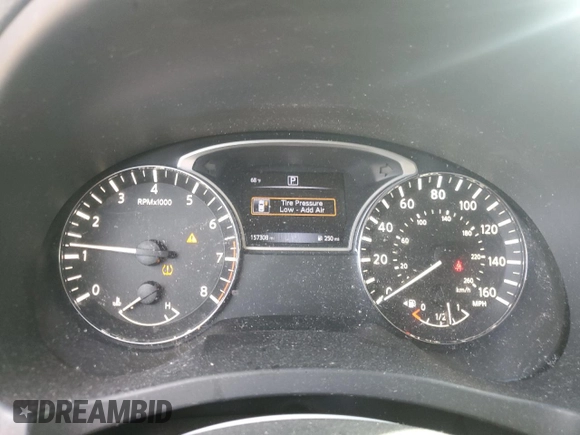 2016 Nissan Altima SR with VIN 1N4AL3AP2GC240223, listed as a Copart auction lot 47560675 with 157,308 mi miles and Salvage Title. Bid and sale history available at DreamBid. Image 9.
