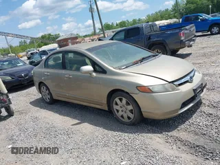 2008 Honda Civic LX with VIN 1HGFA16598L009954, listed as a IAAI auction lot 42228157 with 179,657 mi miles and . Bid and sale history available at DreamBid. Image 1.