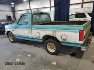 1995 Ford F-150 with VIN 1FTEF15NXSNA26819, listed as a Copart auction lot 42592425 with 257,657 mi miles and Non Repairable. Bid and sale history available at carsss.com. Image 2.