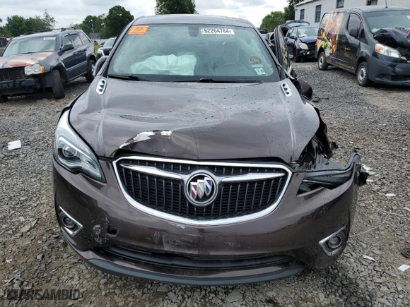 2020 Buick Envision Preferred with VIN LRBFXBSA8LD163661, listed as a Copart auction lot 62264784 with 0 mi miles and Salvage Title. Bid and sale history available at carsss.com. Image 5.