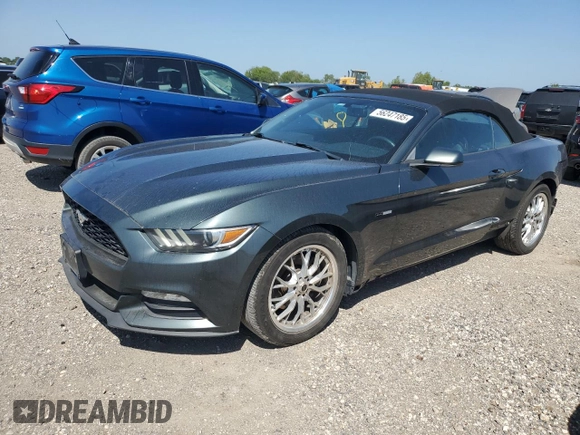 2015 Ford Mustang V6 z VIN 1FATP8EM3F5409386, wystawiony jako Copart lot #56247185 z przebiegiem 197 940 mil mil oraz Szkoda całkowita • Salvage title. Historia ofert i sprzedaży dostępna na DreamBid. Obrazek 1.