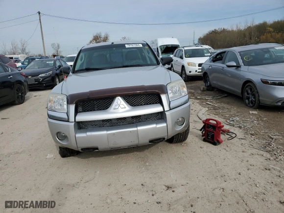 2007 Mitsubishi Raider LS with VIN 1Z7HT28K67S217597, listed as a Copart auction lot 79767304 with 110743 miles and Salvage Title. Bid and sale history available at carsss.com. Image 5.