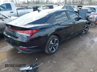 2023 Hyundai Elantra SEL with VIN KMHLS4AG8PU607773, listed as a IAAI auction lot 41887145 with 17,551 mi miles and . Bid and sale history available at DreamBid. Image 4.