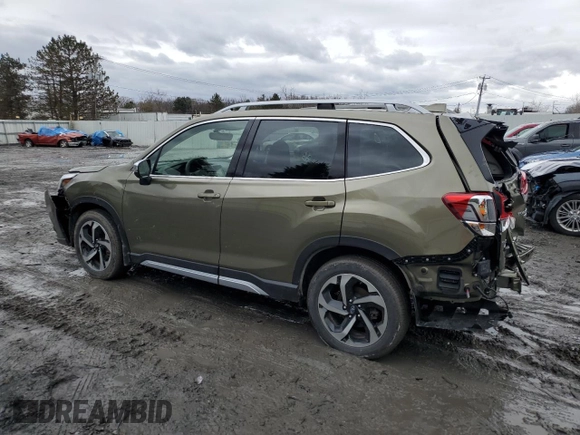 2023 Subaru Forester Touring z VIN JF2SKARC3PH536539, wystawiony jako Copart lot #47570075 z przebiegiem 10 598 mil mil oraz Szkoda całkowita • Salvage title. Historia ofert i sprzedaży dostępna na DreamBid. Obrazek 2.