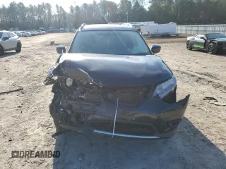 2016 Nissan Rogue SV with VIN KNMAT2MV3GP613566, listed as a Copart auction lot 85194384 with 138,423 mi miles and Salvage Title. Bid and sale history available at carsss.com. Image 5.