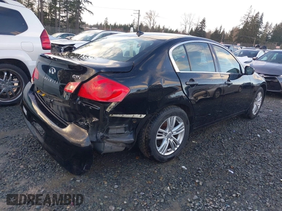 2011 Infiniti G37 x with VIN JN1CV6AR4BM409762, listed as a IAAI auction lot 41718285 with 119,213 mi miles and . Bid and sale history available at carsss.com. Image 4.