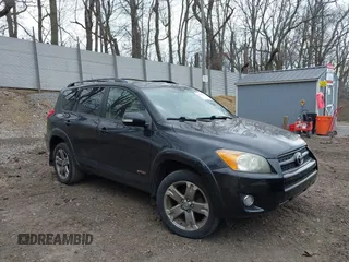 2012 Toyota RAV4 Sport with VIN JTMRF4DV6C5053067, listed as a IAAI auction lot 41904782 with 209,347 mi miles. Bid and sale history available at carsss.com. Image 1.