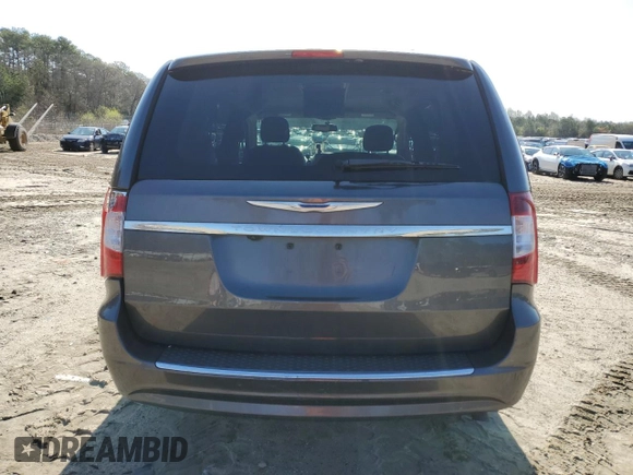 2016 Chrysler Town & Country Touring with VIN 2C4RC1BG7GR253444, listed as a Copart auction lot 51482705 with 154,539 mi miles and Salvage Title. Bid and sale history available at carsss.com. Image 6.