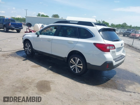 2019 Subaru Outback Limited with VIN 4S4BSANC7K3335653, listed as a IAAI auction lot 42124984 with 60,419 mi miles and . Bid and sale history available at DreamBid. Image 3.