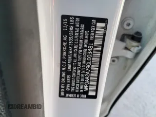 2016 Porsche Panamera 4 z VIN WP0AA2A79GL003481, wystawiony jako Copart lot #35942073 z przebiegiem Nie podano mil oraz . Historia ofert i sprzedaży dostępna na DreamBid. Obrazek 12.