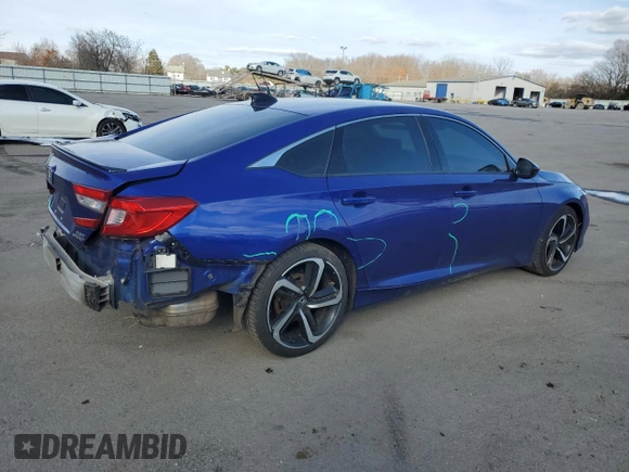 2021 Honda Accord Sport z VIN 1HGCV2F33MA002208, wystawiony jako Copart lot #85139714 z przebiegiem 75 839 mil mil oraz Szkoda całkowita • Salvage title. Historia ofert i sprzedaży dostępna na DreamBid. Obrazek 3.