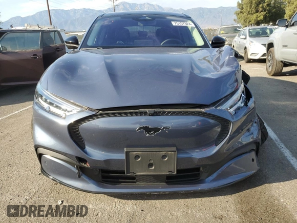 2021 Ford Mustang Mach-E California Route 1 with VIN 3FMTK2R74MMA17577, listed as a Copart auction lot 75107324 with 54,101 mi miles and Salvage Title. Bid and sale history available at DreamBid. Image 5.