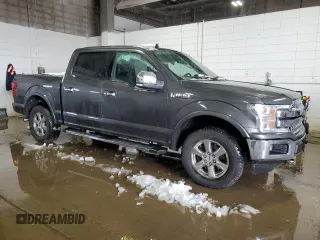 2019 Ford F-150 XL with VIN 1FTEW1E46KKE80171, listed as a Copart auction lot 48114415 with 88,003 mi miles and Salvage Title. Bid and sale history available at DreamBid. Image 4.