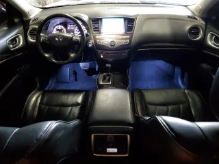 2014 Infiniti QX60 Hybrid with VIN 5N1CL0MM8EC514066, listed as a Copart auction lot 46078815 with 104,685 mi miles and Salvage Title. Bid and sale history available at carsss.com. Image 8.