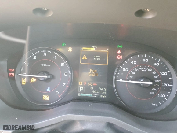 2023 Subaru Crosstrek Premium with VIN JF2GTAPC9P8282275, listed as a Copart auction lot 47640905 with 40,413 mi miles and Salvage Title. Bid and sale history available at carsss.com. Image 9.
