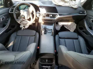 2019 BMW 3 Series 330i with VIN 3MW5R1J57K8B02431, listed as a Copart auction lot 47676085 with 0 mi miles and Salvage Title. Bid and sale history available at carsss.com. Image 8.