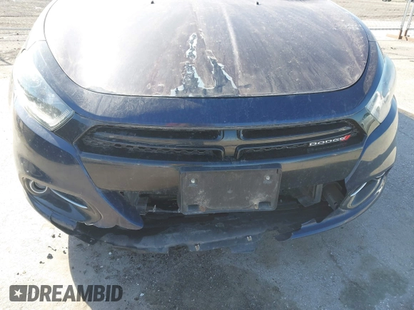 2015 Dodge Dart SXT with VIN 1C3CDFBB8FD300586, listed as a IAAI auction lot 41759747 with 161,380 mi miles. Bid and sale history available at carsss.com. Image 6.