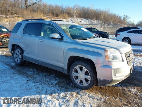 2016 GMC Terrain SLE with VIN 2GKFLTE32G6240677, listed as a IAAI auction lot 41646180 with 103,673 mi miles. Bid and sale history available at carsss.com. Image 1.