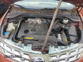 2005 Nissan Murano SL z VIN JN8AZ08W95W441878, wystawiony jako Copart lot #59869955 z przebiegiem 134 850 mil mil oraz Nie do naprawy • Non repairable. Historia ofert i sprzedaży dostępna na DreamBid. Obrazek 12.