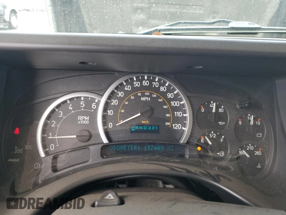2005 Hummer H2 SUV with VIN 5GRGN23UX5H115383, listed as a Copart auction lot 71682984 with 157,405 mi miles and Salvage Title. Bid and sale history available at carsss.com. Image 9.