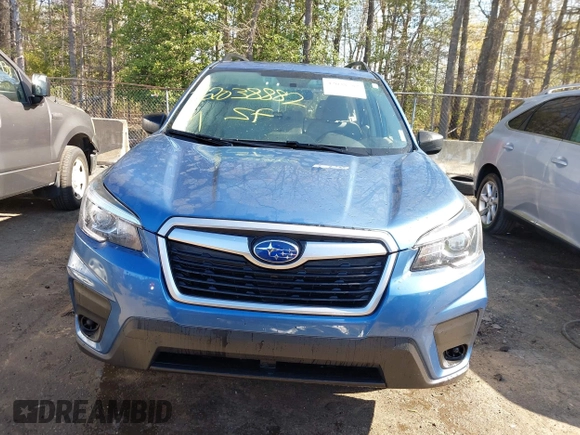 2020 Subaru Forester with VIN JF2SKADC5LH482601, listed as a IAAI auction lot 42038882 with 93,831 mi miles. Bid and sale history available at carsss.com. Image 12.