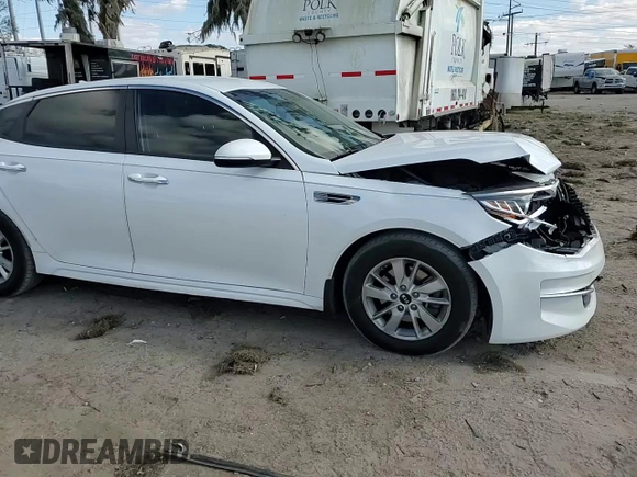 2018 Kia Optima LX with VIN 5XXGT4L39JG249982, listed as a Copart auction lot 85905544 with 91,650 mi miles and Salvage Title. Bid and sale history available at carsss.com. Image 10.