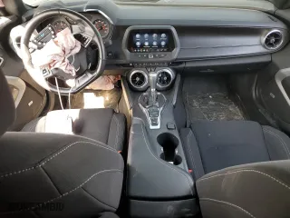 2021 Chevrolet Camaro 1SS with VIN 1G1FF1R78M0105057, listed as a Copart auction lot 49080955 with 38,589 mi miles and Salvage Title. Bid and sale history available at carsss.com. Image 8.