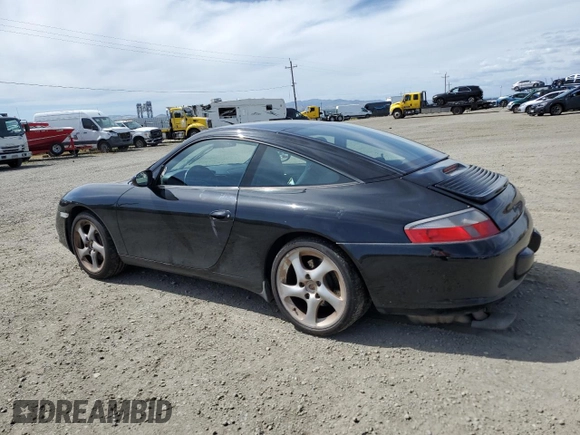 2004 Porsche 911 with VIN WP0BA29944S635185, listed as a Copart auction lot 56973225 with 90,005 mi miles and Salvage title. Bid and sale history available at DreamBid. Image 2.