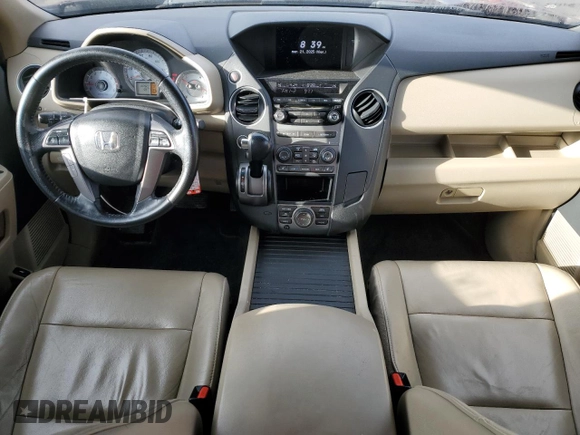 2012 Honda Pilot EX-L with VIN 5FNYF4H75CB080928, listed as a Copart auction lot 49820995 with 182,927 mi miles and Salvage Title. Bid and sale history available at DreamBid. Image 8.