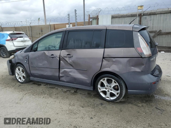 2008 Mazda 5 Grand Touring with VIN JM1CR29L480324110, listed as a Copart auction lot 51169715 with 144,633 mi miles and Salvage title. Bid and sale history available at DreamBid. Image 2.