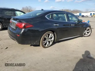 2017 Infiniti Q70 3.7 z VIN JN1BY1PR8HM210607, wystawiony jako Copart lot #44102225 z przebiegiem 112 415 mil mil oraz Szkoda całkowita • Salvage title. Historia ofert i sprzedaży dostępna na DreamBid. Obrazek 3.