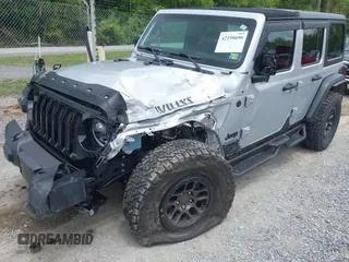 2023 Jeep Wrangler Sport S с VIN 1C4HJXDN0PW511682, выставлен на аукционе IAAI как лот 42199890 с пробегом 29 061 миль миль и . История ставок и продаж доступна на DreamBid. Изображение 6.