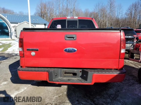 2007 Ford F-150 STX with VIN 1FTRX14W37FB87152, listed as a Copart auction lot 41746975 with 98,362 mi miles and Salvage Title. Bid and sale history available at carsss.com. Image 6.