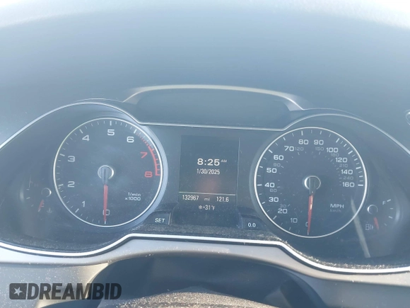 2013 Audi A4 Premium Plus with VIN WAUEFAFL3DN047850, listed as a IAAI auction lot 41451667 with 132,967 mi miles and . Bid and sale history available at DreamBid. Image 7.